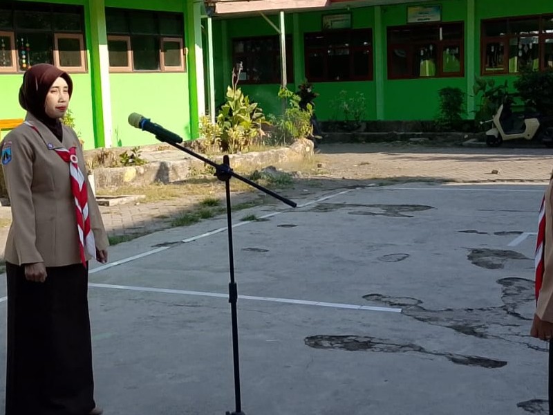 UPACARA DALAM RANGKA HARI PRAMUKA KE - 64